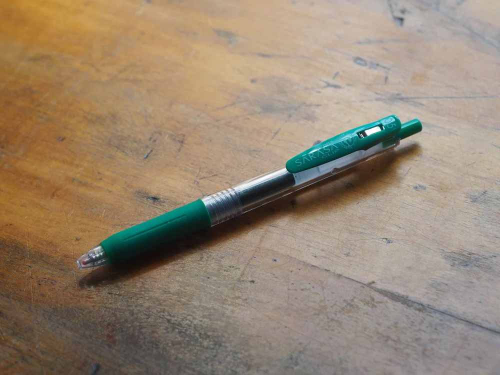 Zebra Sarasa Gel Pen - 0.5mm - Green