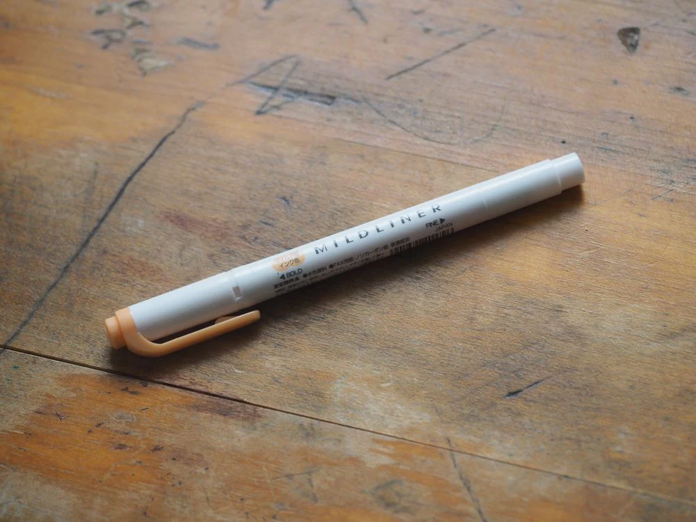 Zebra Mildliner - Mild Honey Orange