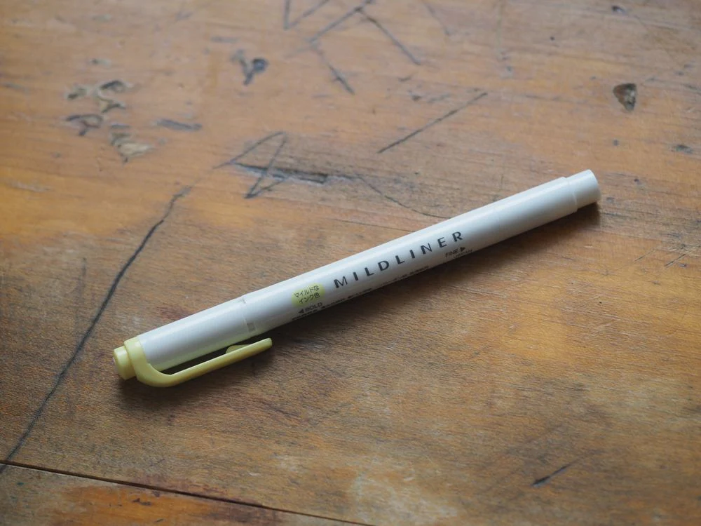 Zebra Mildliner - Mild Sherbert Yellow