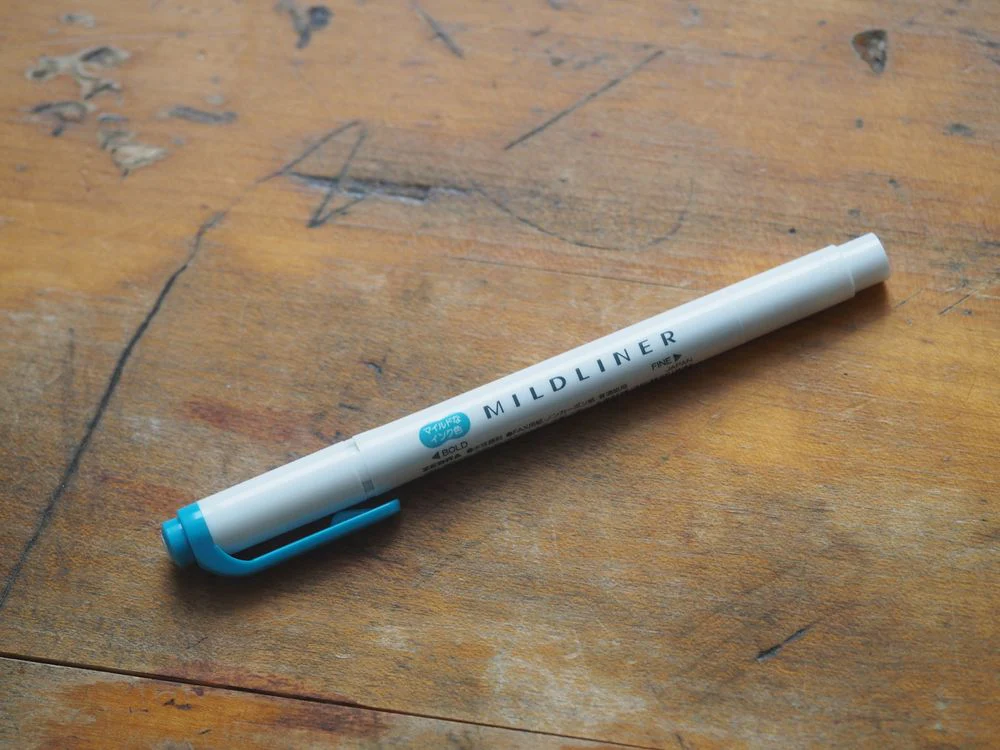 Zebra Mildliner - Mild Smoke Blue