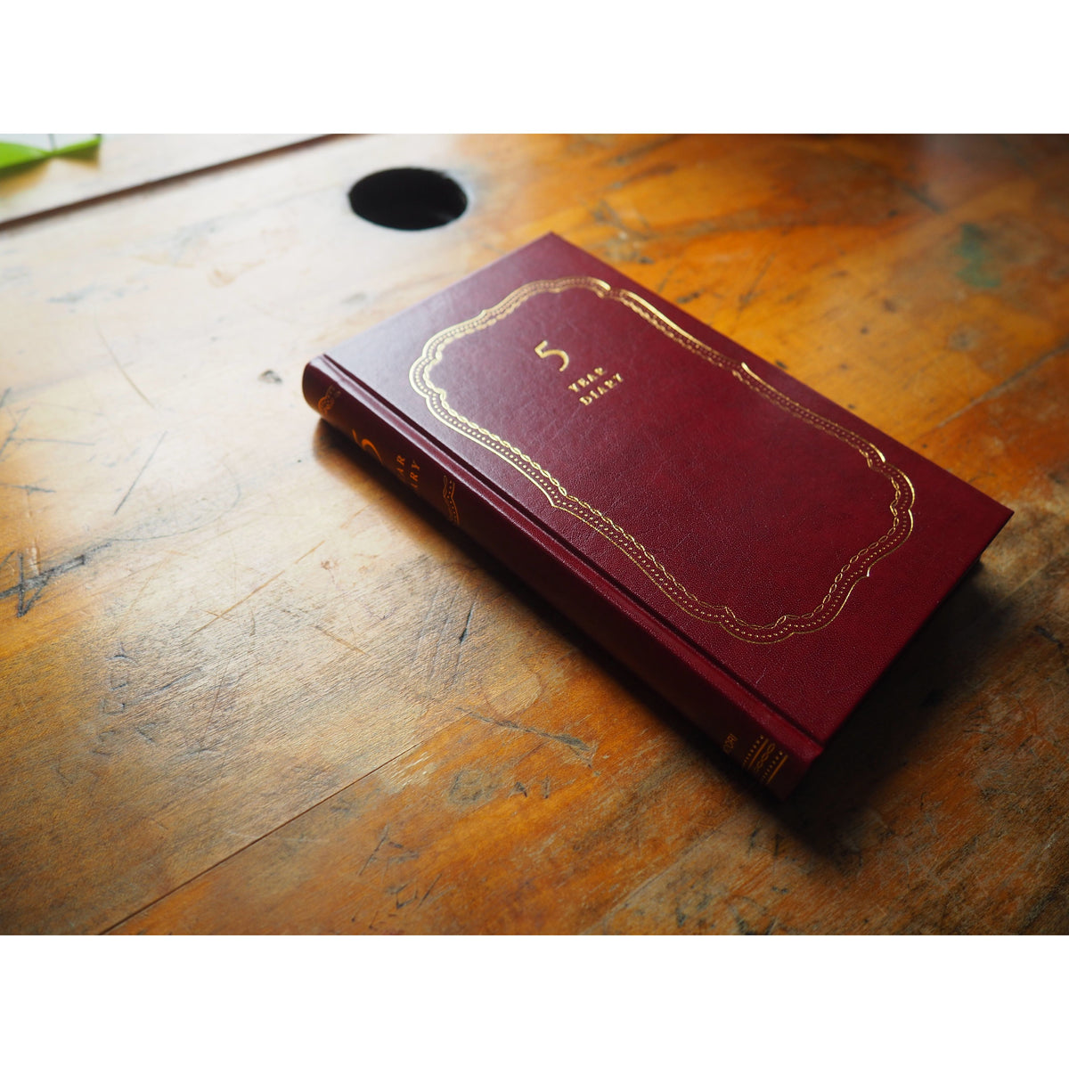 5-Year Diary Recycled Leather Red
